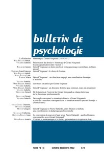 Bulletin de psychologie