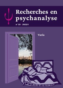 Recherches en psychanalyse