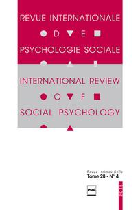 Revue internationale de psychologie sociale