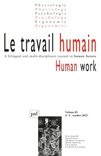 Le travail humain